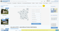 Desktop Screenshot of leggett-immo.com